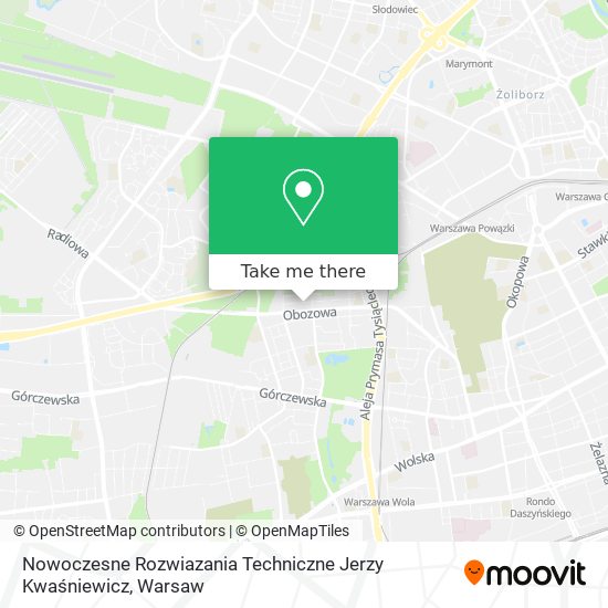 Nowoczesne Rozwiazania Techniczne Jerzy Kwaśniewicz map