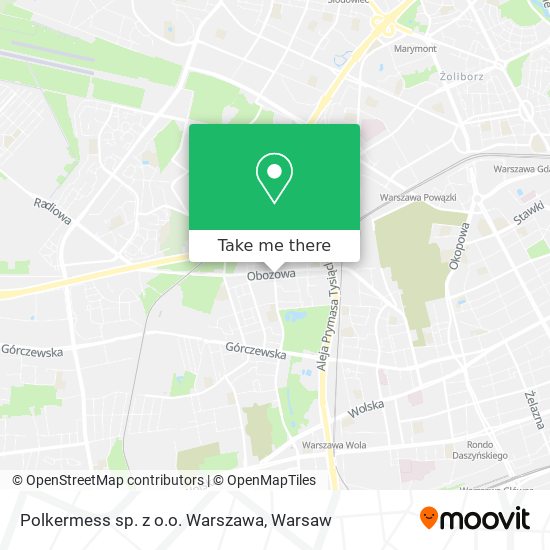 Polkermess sp. z o.o. Warszawa map