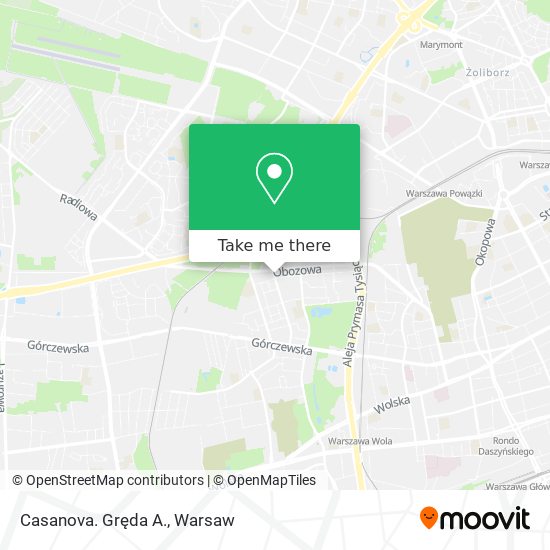 Casanova. Gręda A. map