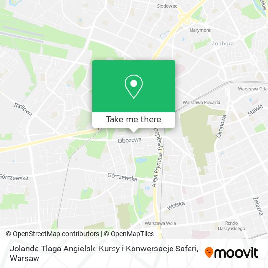 Jolanda Tlaga Angielski Kursy i Konwersacje Safari map