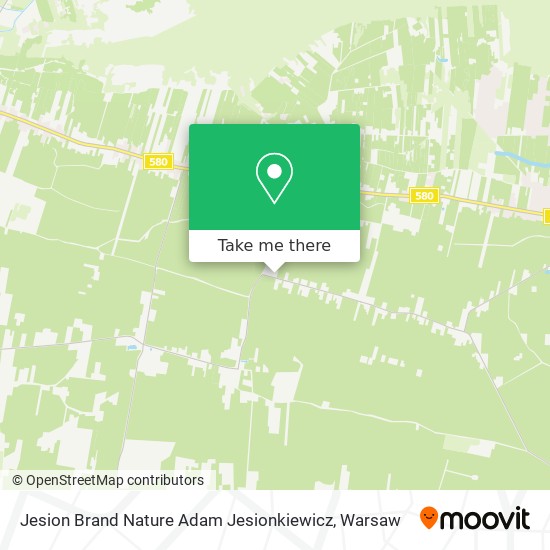 Jesion Brand Nature Adam Jesionkiewicz map