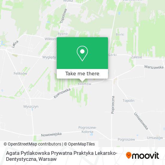 Agata Pytlakowska Prywatna Praktyka Lekarsko-Dentystyczna map