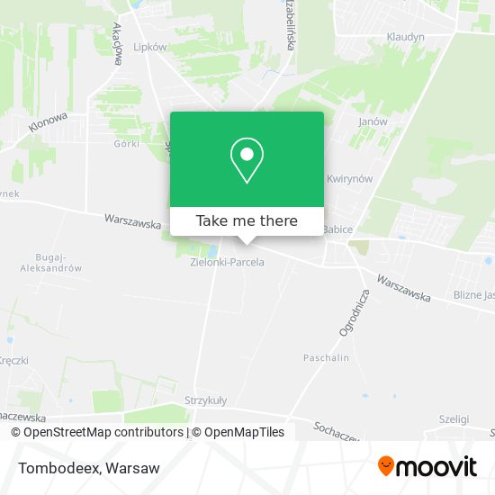 Tombodeex map