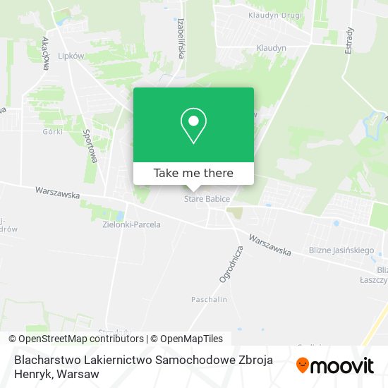 Blacharstwo Lakiernictwo Samochodowe Zbroja Henryk map