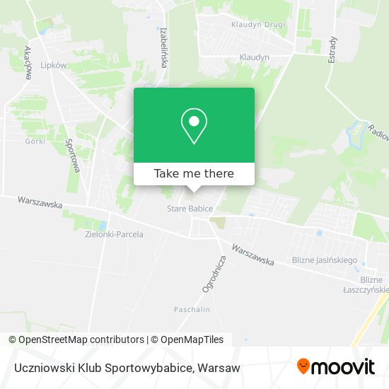 Uczniowski Klub Sportowybabice map