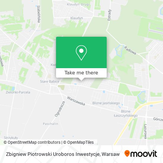 Zbigniew Piotrowski Uroboros Inwestycje map