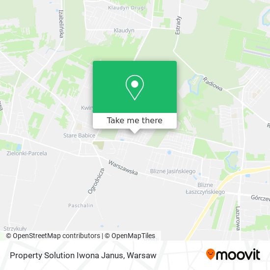 Property Solution Iwona Janus map