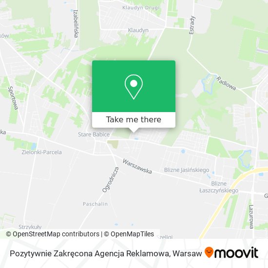 Карта Pozytywnie Zakręcona Agencja Reklamowa