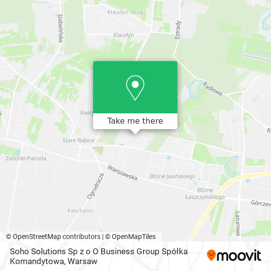 Soho Solutions Sp z o O Business Group Spółka Komandytowa map