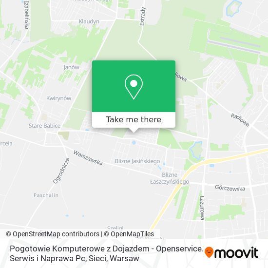 Pogotowie Komputerowe z Dojazdem - Openservice. Serwis i Naprawa Pc, Sieci map