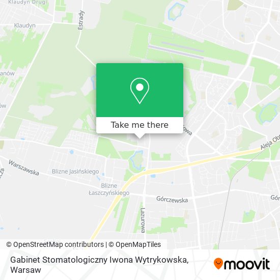 Gabinet Stomatologiczny Iwona Wytrykowska map