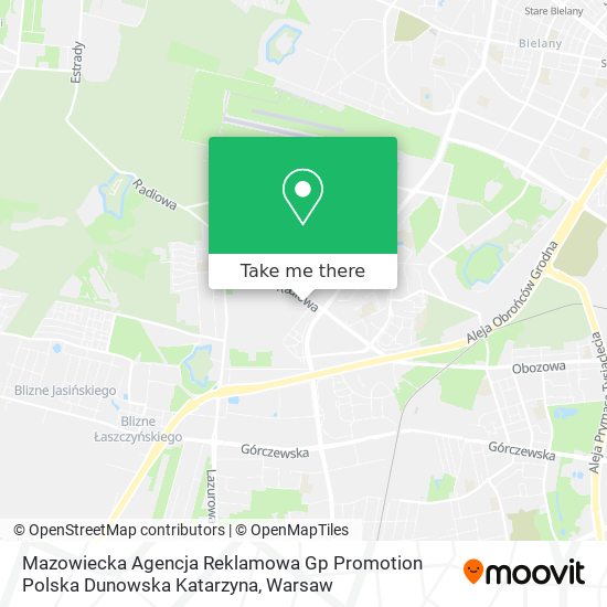 Mazowiecka Agencja Reklamowa Gp Promotion Polska Dunowska Katarzyna map