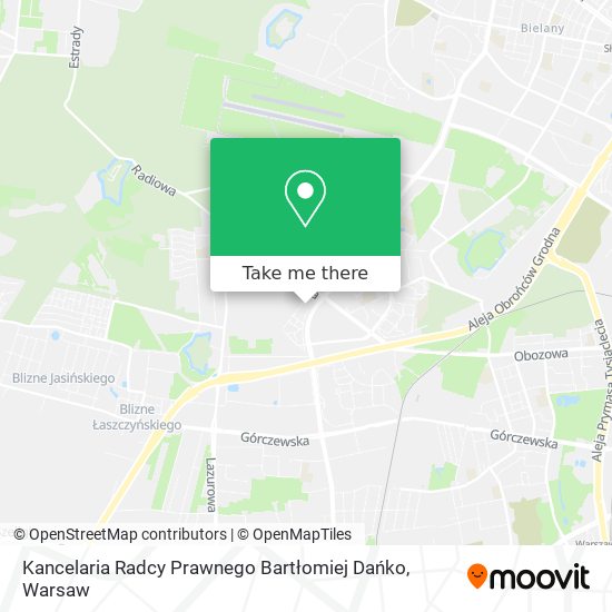 Kancelaria Radcy Prawnego Bartłomiej Dańko map