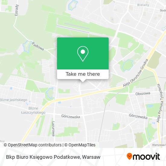 Bkp Biuro Księgowo Podatkowe map