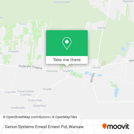 Gerion Systems Ernest Ernest Pol map