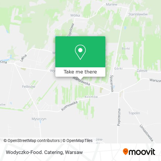 Wodyczko-Food. Catering map