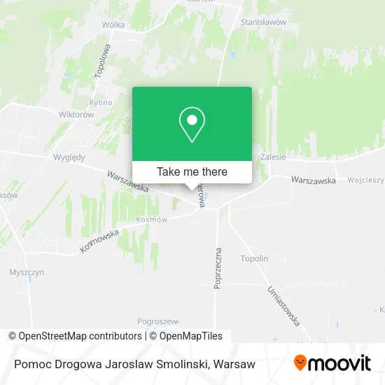 Pomoc Drogowa Jaroslaw Smolinski map