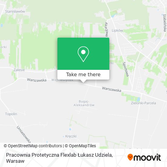 Pracownia Protetyczna Flexlab Łukasz Udziela map