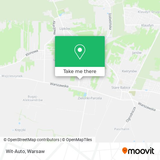 Wit-Auto map