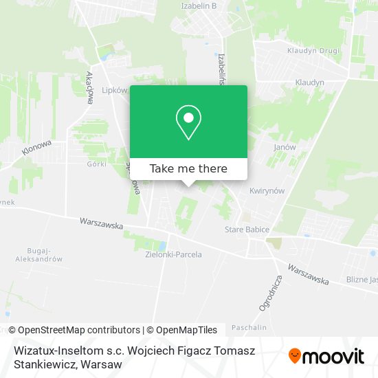 Wizatux-Inseltom s.c. Wojciech Figacz Tomasz Stankiewicz map