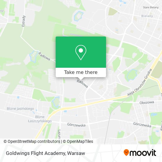 Goldwings Flight Academy map