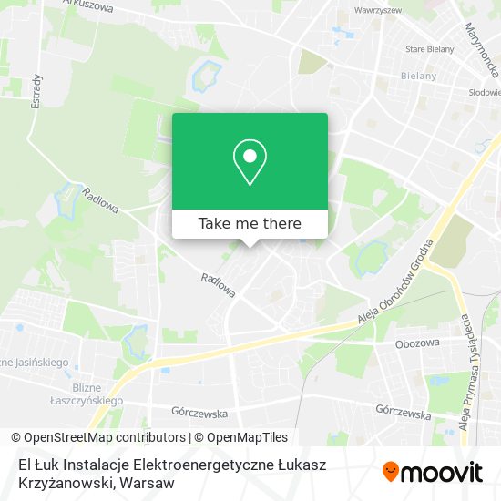 El Łuk Instalacje Elektroenergetyczne Łukasz Krzyżanowski map