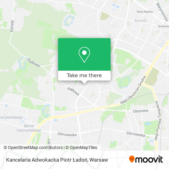 Kancelaria Adwokacka Piotr Ładoń map