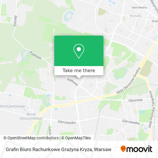 Grafin Biuro Rachunkowe Grażyna Kryza map