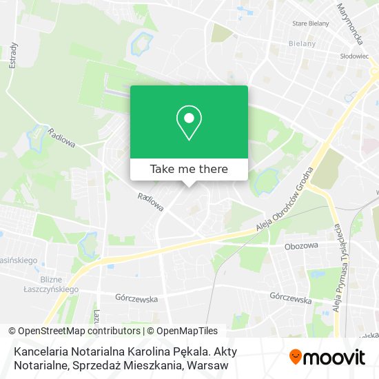 Карта Kancelaria Notarialna Karolina Pękala. Akty Notarialne, Sprzedaż Mieszkania