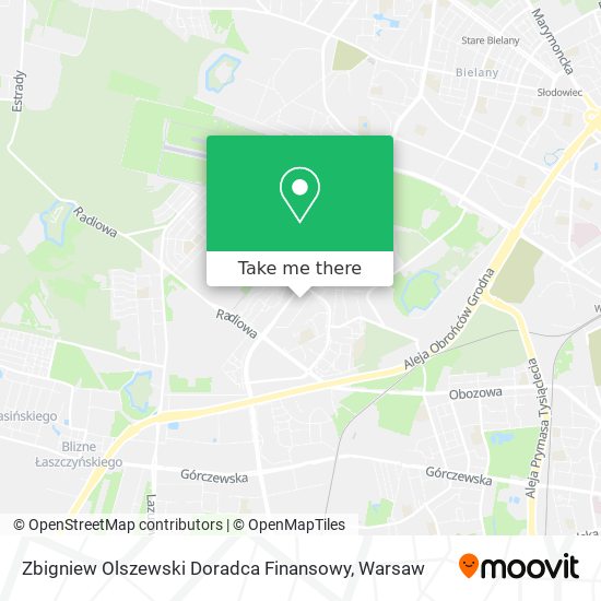 Zbigniew Olszewski Doradca Finansowy map