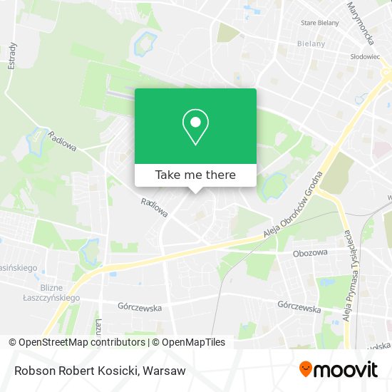 Robson Robert Kosicki map