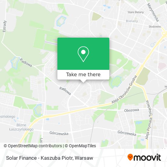 Solar Finance - Kaszuba Piotr map