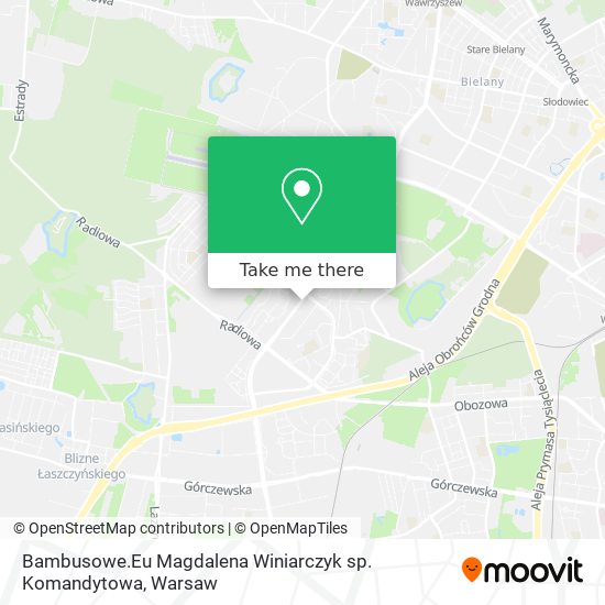 Bambusowe.Eu Magdalena Winiarczyk sp. Komandytowa map