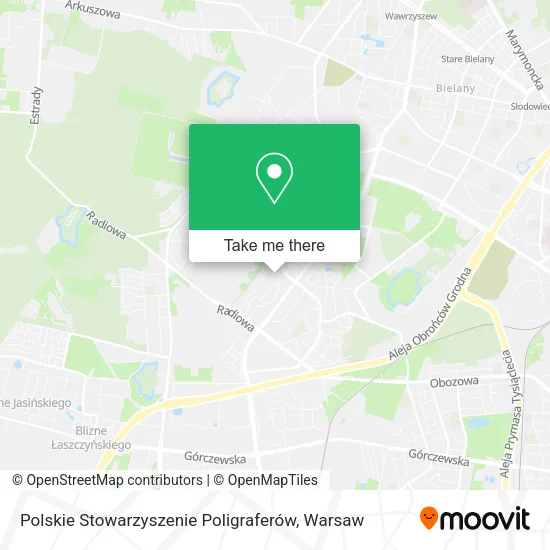 Карта Polskie Stowarzyszenie Poligraferów