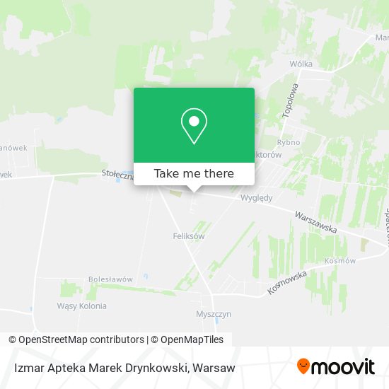 Izmar Apteka Marek Drynkowski map