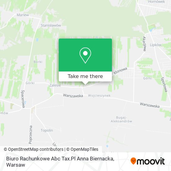 Biuro Rachunkowe Abc Tax.Pl Anna Biernacka map