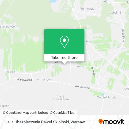 Helis Ubezpieczenia Paweł Skibiński map