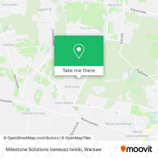 Milestone Solutions Ireneusz Iwicki map