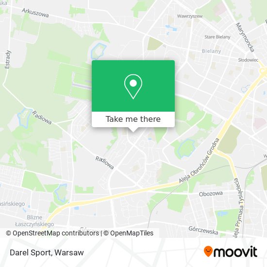 Darel Sport map