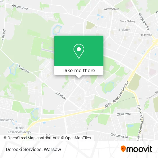 Карта Derecki Services