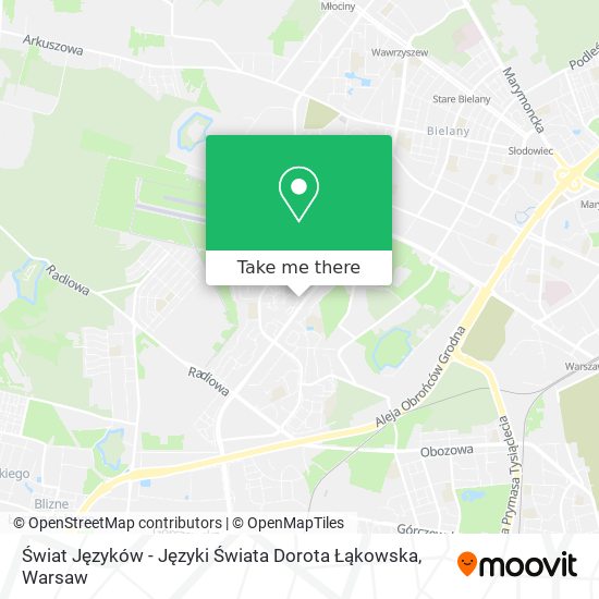 Świat Języków - Języki Świata Dorota Łąkowska map