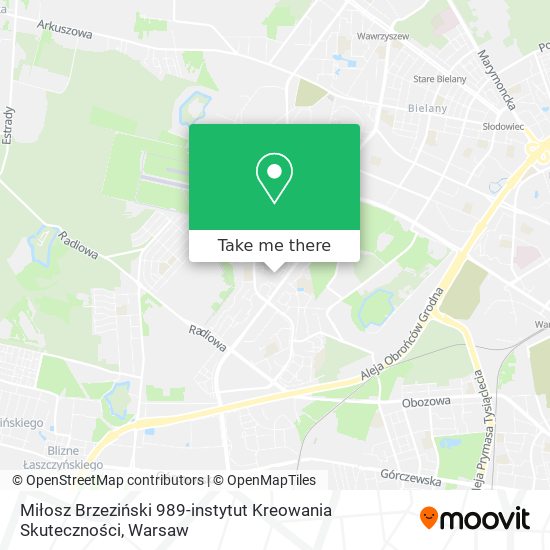 Miłosz Brzeziński 989-instytut Kreowania Skuteczności map