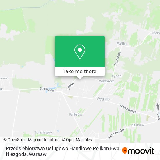 Przedsiębiorstwo Usługowo Handlowe Pelikan Ewa Niezgoda map