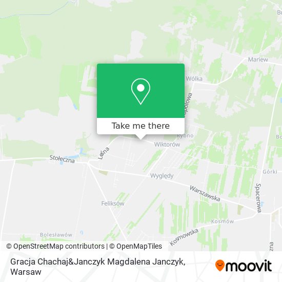 Gracja Chachaj&Janczyk Magdalena Janczyk map