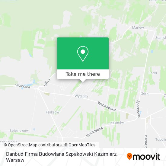 Danbud Firma Budowlana Szpakowski Kazimierz map