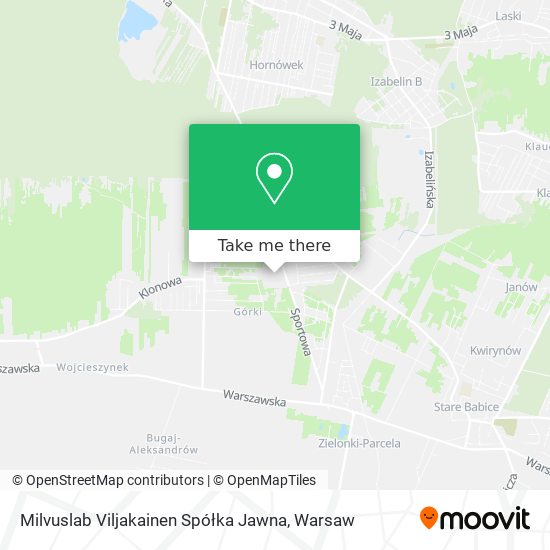 Milvuslab Viljakainen Spółka Jawna map