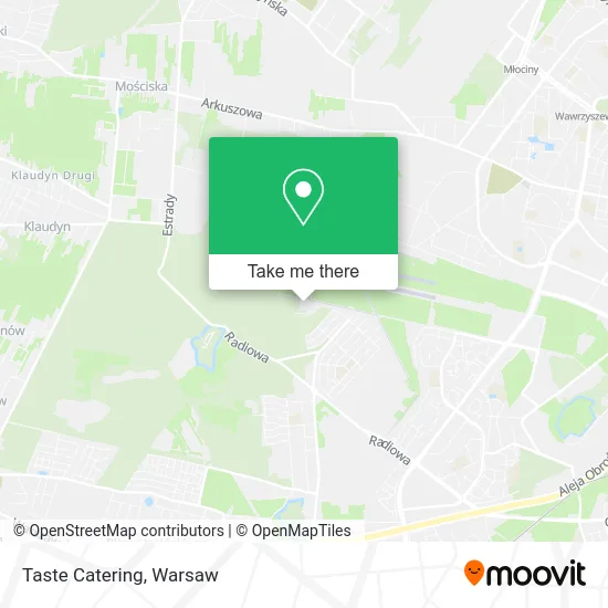 Карта Taste Catering