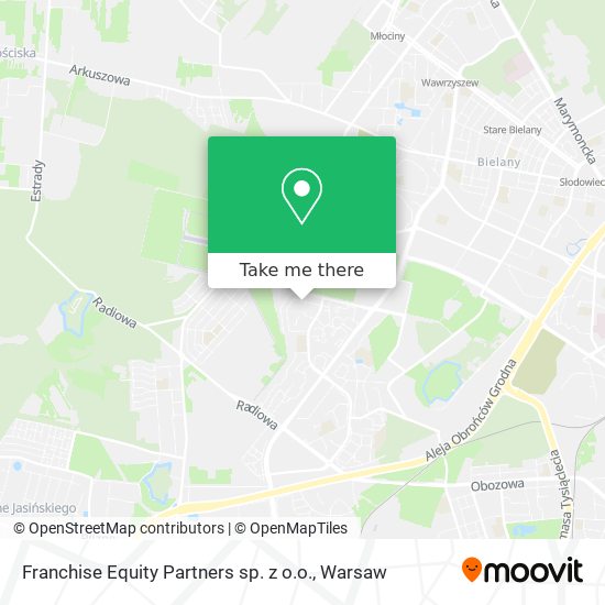 Franchise Equity Partners sp. z o.o. map