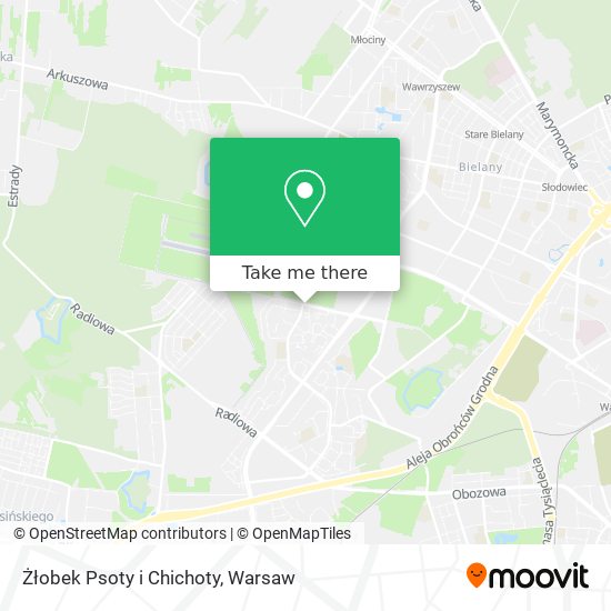 Żłobek Psoty i Chichoty map