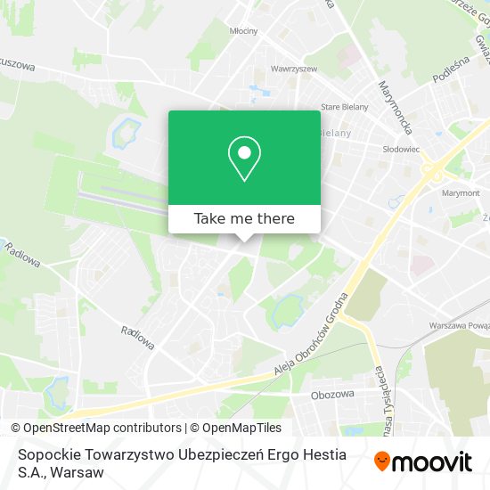 Sopockie Towarzystwo Ubezpieczeń Ergo Hestia S.A. map